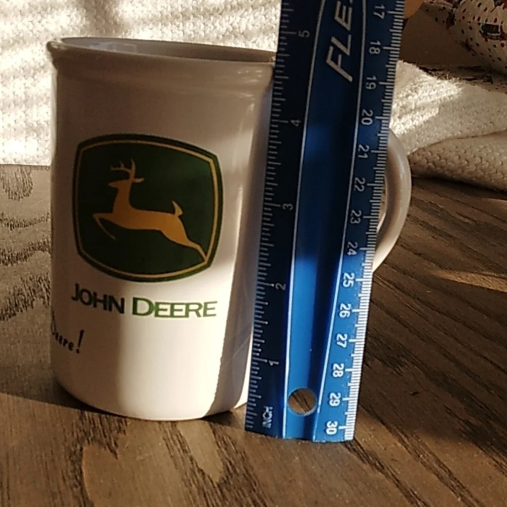 John Deere coffee mug